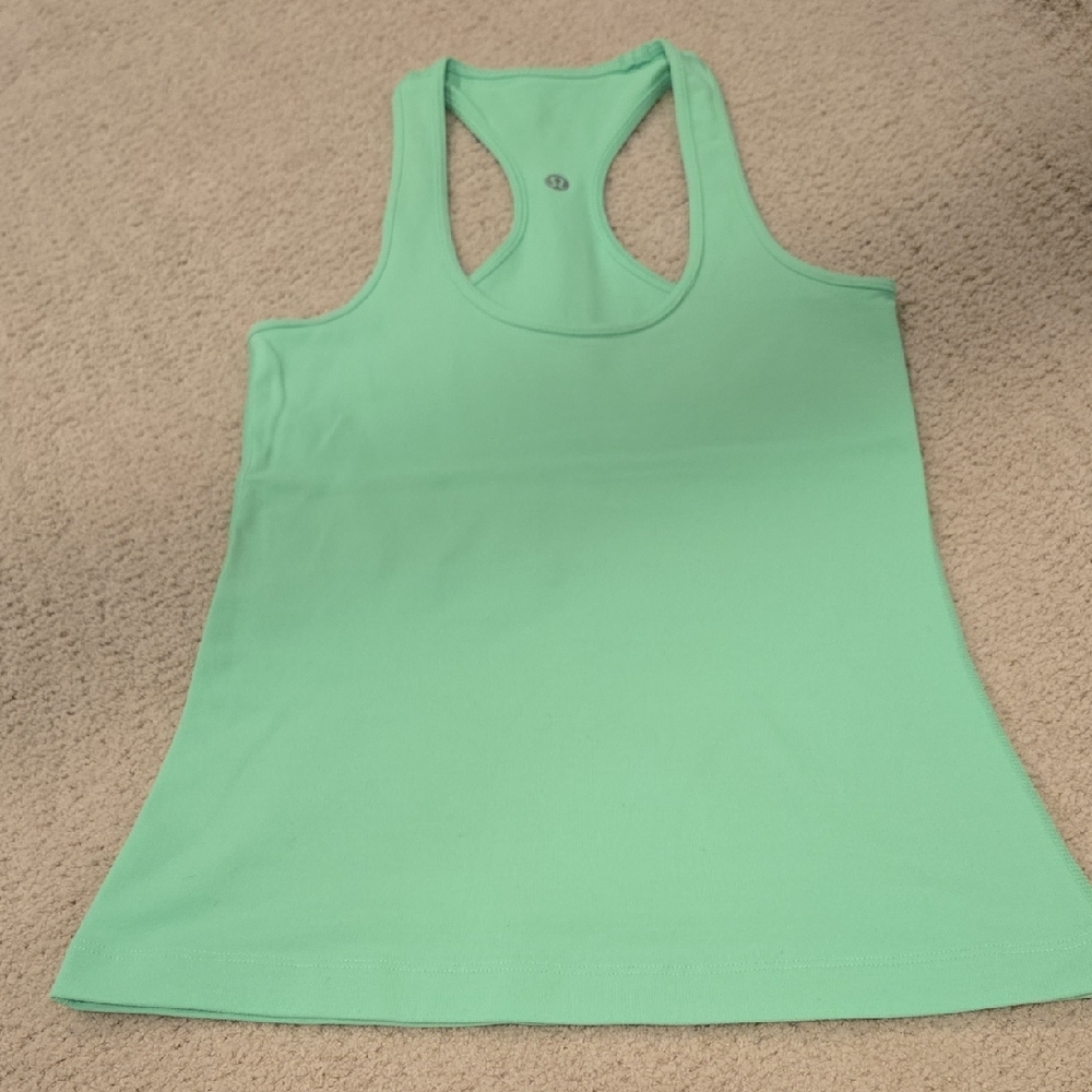 Lululemon Athletica Lime Green Tank Top